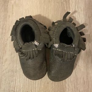 Freshly picked moccasins blue grey unisex